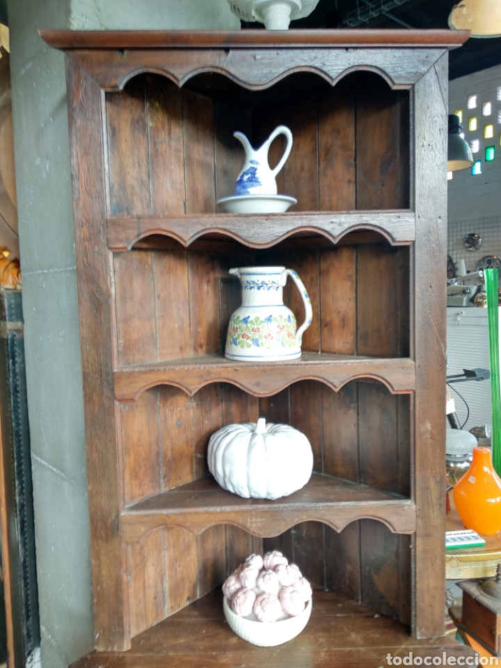 Antig&uuml;edades: Alacena vasca rinconera - Foto 3