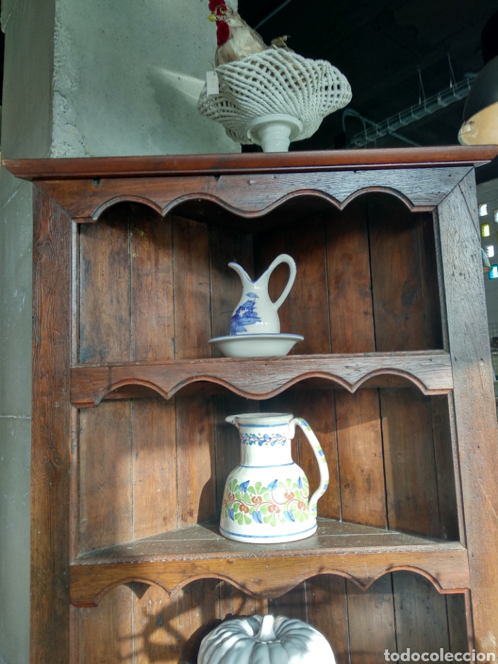 Antig&uuml;edades: Alacena vasca rinconera - Foto 7