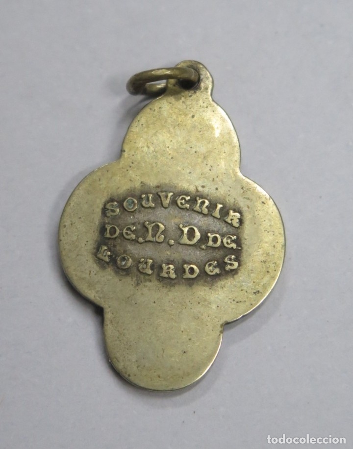 Antig&uuml;edades: MEDALLA N. D. DE LOURDES - Foto 2