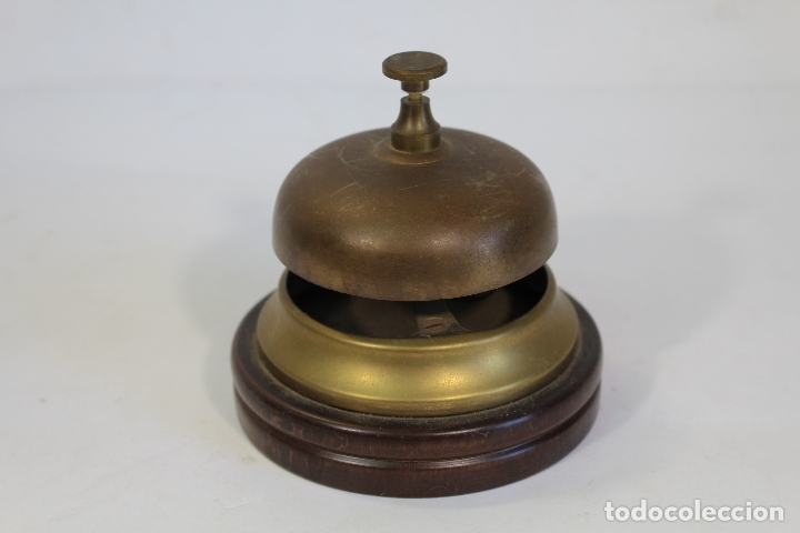 Antig&uuml;edades: timbre recepci&oacute;n en bronce - Foto 3