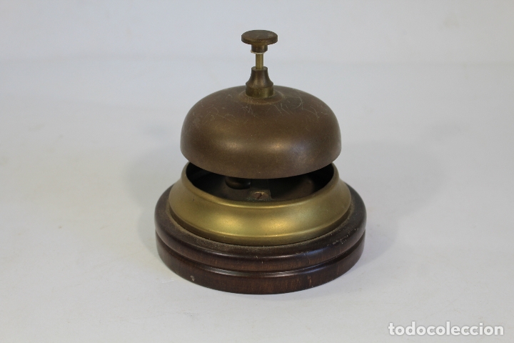 Antig&uuml;edades: timbre recepci&oacute;n en bronce - Foto 4