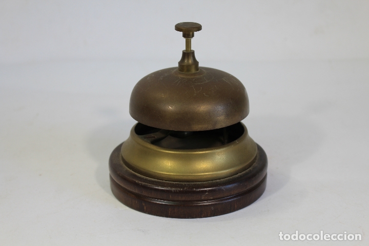 Antig&uuml;edades: timbre recepci&oacute;n en bronce - Foto 5