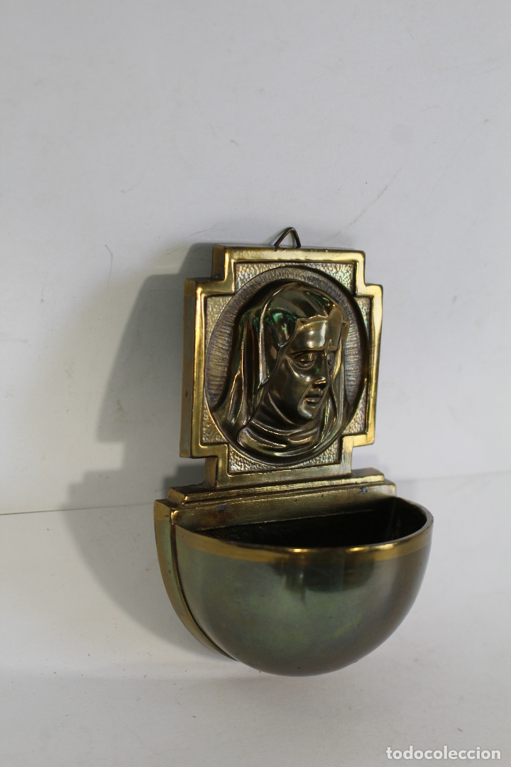 Antig&uuml;edades: benditera en bronce - Foto 6