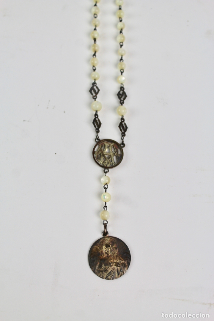Antig&uuml;edades: CONJUNTO DE COMUNION. PRINCIPIOS S.XX. - Foto 11