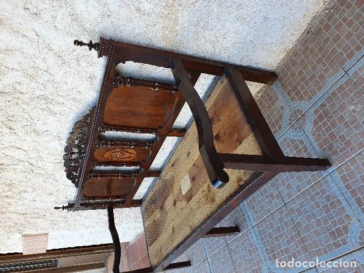 Antig&uuml;edades: BANCA ESCA&Ntilde;O ANTIGUO - Foto 4