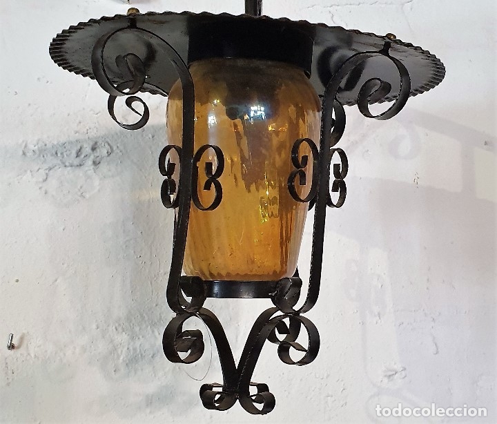 Antig&uuml;edades: -FAROL DE FORJA - Foto 1
