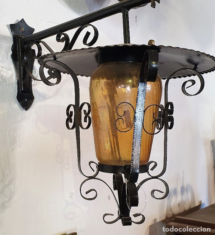 Antig&uuml;edades: -FAROL DE FORJA - Foto 3