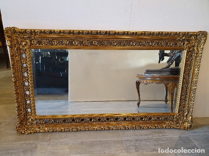 Antig&uuml;edades: ESPEJO PAN DE ORO - Foto 1