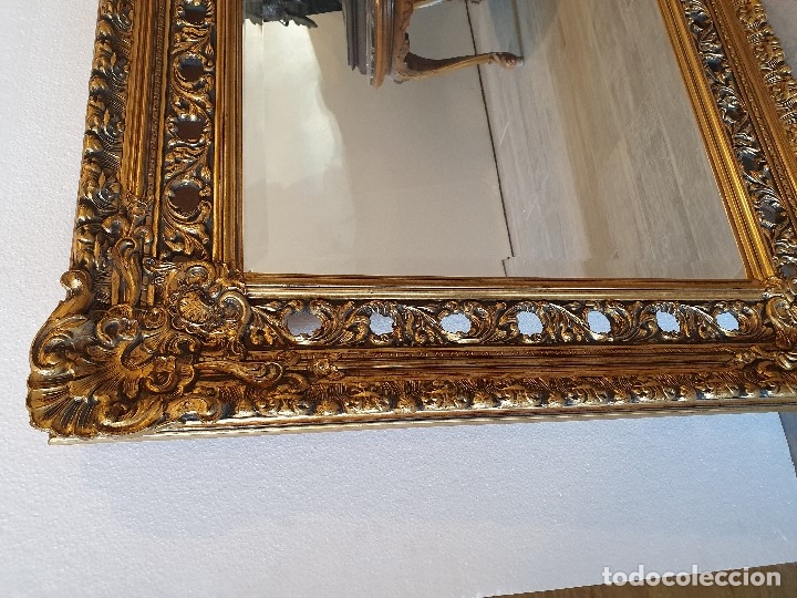 Antig&uuml;edades: ESPEJO PAN DE ORO - Foto 5