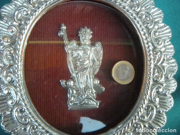 Antig&uuml;edades: RELICARIO CON ARCANGEL - Foto 3