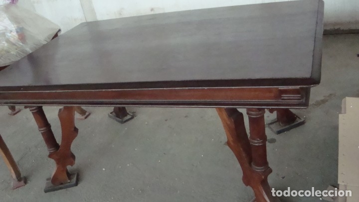 Antig&uuml;edades: Mesa antigua de madera. liquidacion - Foto 4