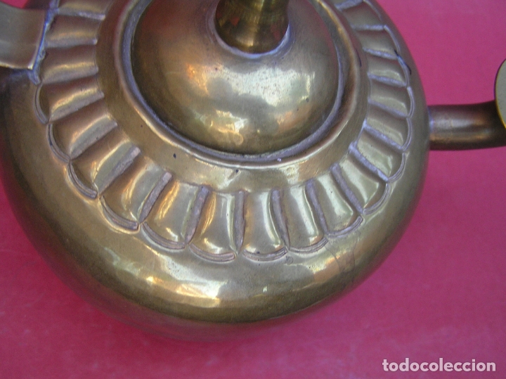 Antig&uuml;edades: CANDIL &Aacute;RABE. COBRE. - Foto 13