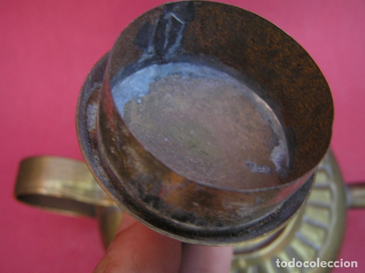 Antig&uuml;edades: CANDIL &Aacute;RABE. COBRE. - Foto 17