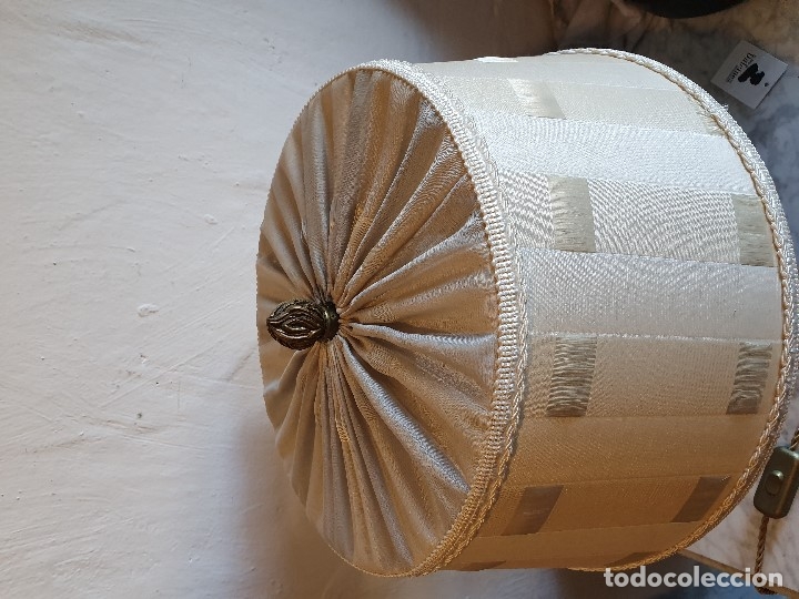 Antig&uuml;edades: LAMPARA DE SOBREMESA  EN BRONCE - Foto 2
