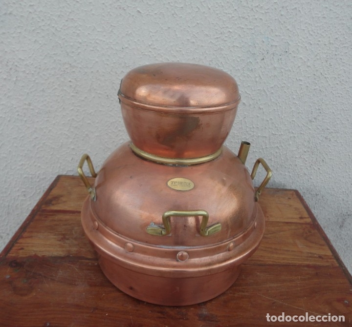 Antig&uuml;edades: Alambique de cobre Ref 3 - Foto 5