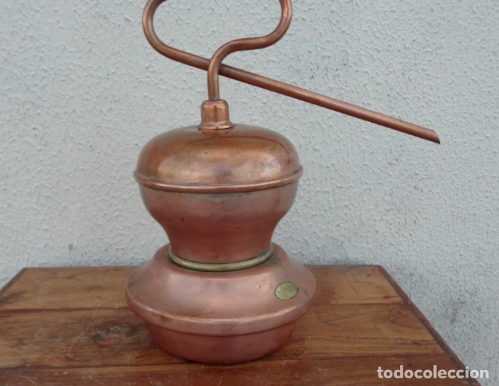 Antig&uuml;edades: Alambique de cobre con serpentin apaisadol Ref 4 - Foto 4