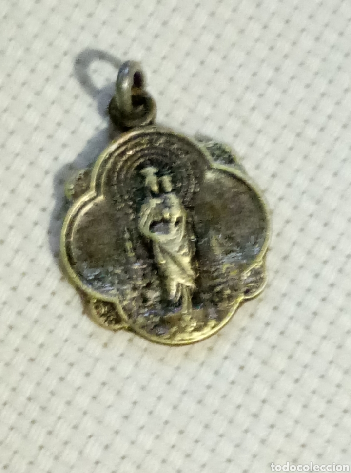 Antig&uuml;edades: Medalla Virgen del Pilar plata - Foto 1