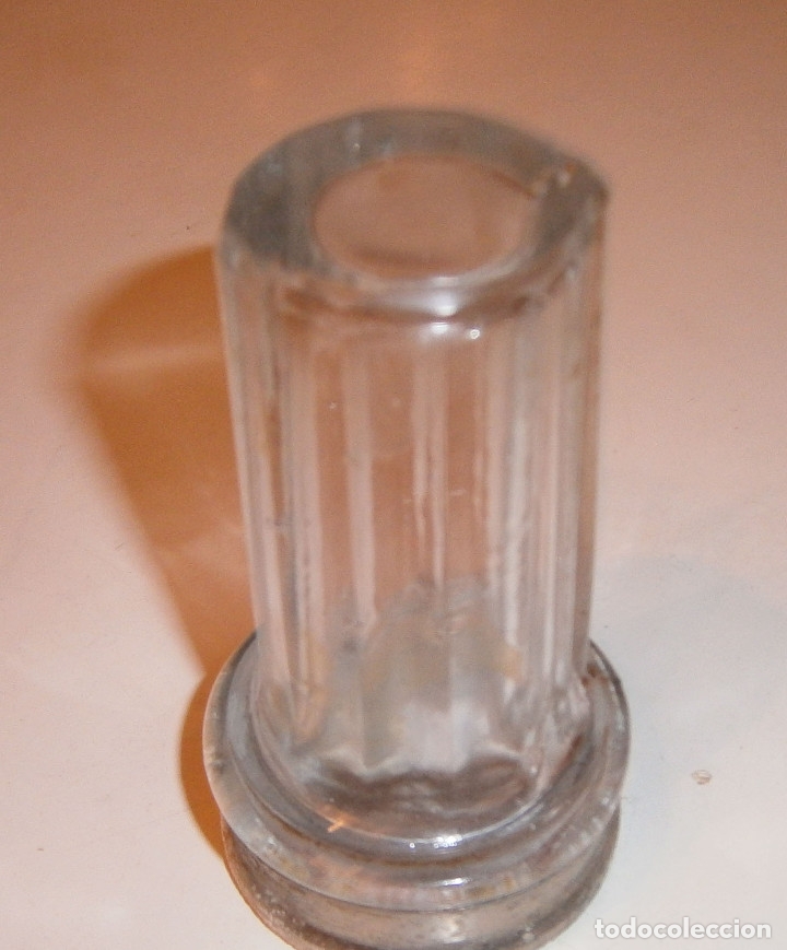 Oggetti Antichi: palillero de los a&ntilde;os 30 cristal y metal