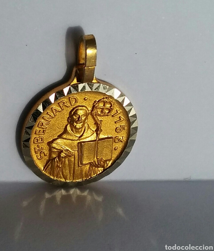 Antig&uuml;edades: Medalla antigua S. Bernard - Foto 1