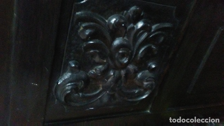 Antig&uuml;edades: BANCO SE&Ntilde;ORIAL ANTIGUO EN MADERA CON ARC&Oacute;N - Foto 12