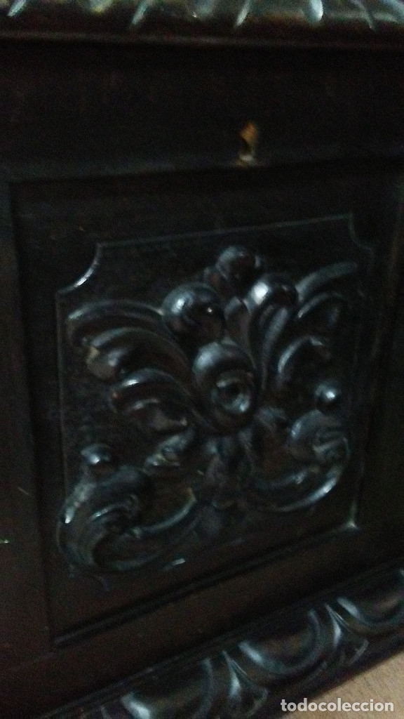 Antig&uuml;edades: BANCO SE&Ntilde;ORIAL ANTIGUO EN MADERA CON ARC&Oacute;N - Foto 13