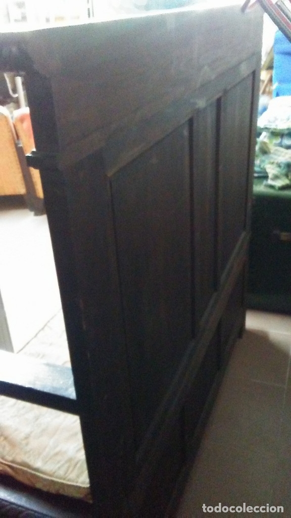 Antig&uuml;edades: BANCO SE&Ntilde;ORIAL ANTIGUO EN MADERA CON ARC&Oacute;N - Foto 17
