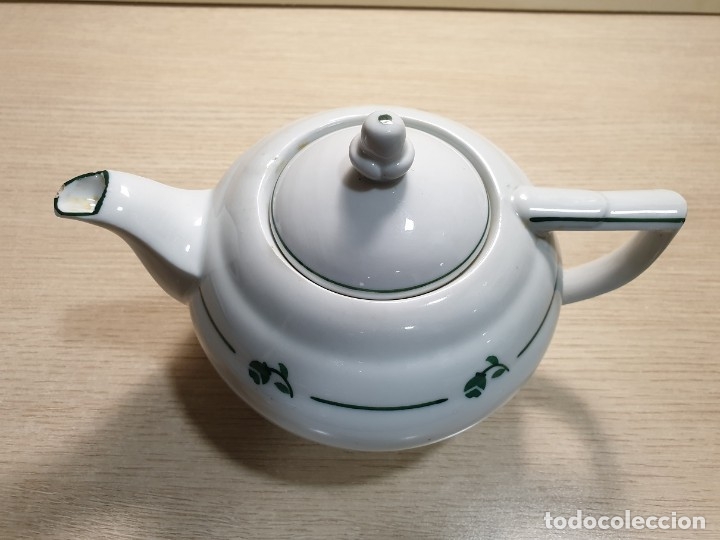 Antig&uuml;edades: ANTIGUA TETERA DE PORCELANA - Foto 3