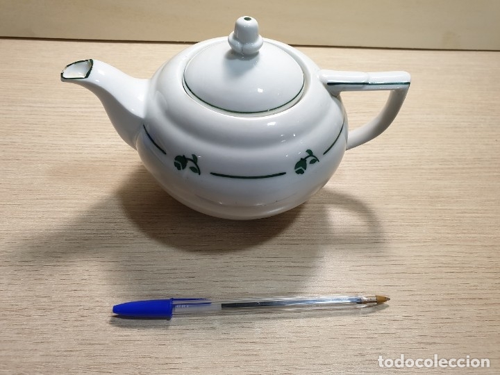 Antig&uuml;edades: ANTIGUA TETERA DE PORCELANA - Foto 4