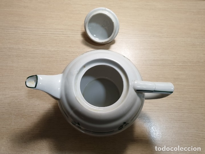 Antig&uuml;edades: ANTIGUA TETERA DE PORCELANA - Foto 5