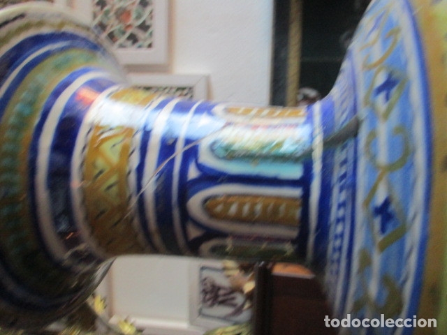 Antig&uuml;edades: Jarron ceramica de Triana - Foto 3