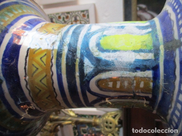 Antig&uuml;edades: Jarron ceramica de Triana - Foto 6