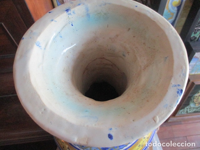 Antig&uuml;edades: Jarron ceramica de Triana - Foto 7