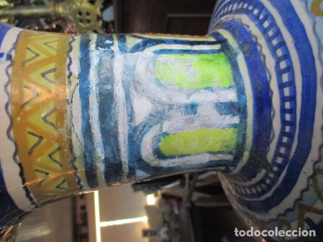 Antig&uuml;edades: Jarron ceramica de Triana - Foto 8