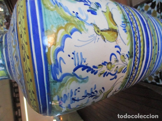Antig&uuml;edades: Jarron ceramica de Triana - Foto 9
