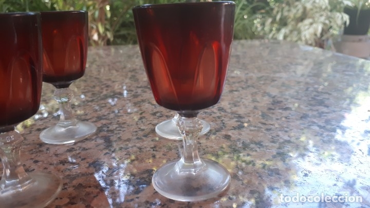 Antig&uuml;edades: antiguo juego de copitas de licor - Foto 3