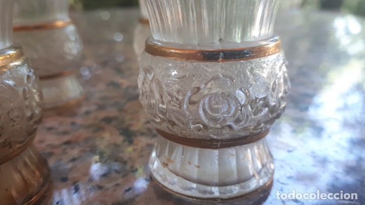 Antig&uuml;edades: antiguo juego de vasitos - Foto 3