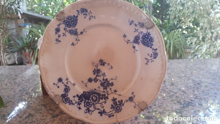 Antig&uuml;edades: antiguo plato de la cartuja - Foto 1