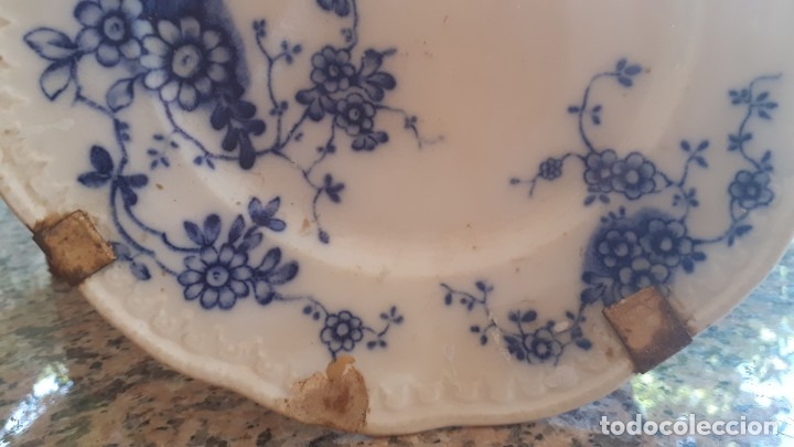 Antig&uuml;edades: antiguo plato de la cartuja - Foto 3