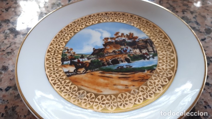 Antig&uuml;edades: antiguo juego de chocolata , limoges - Foto 4