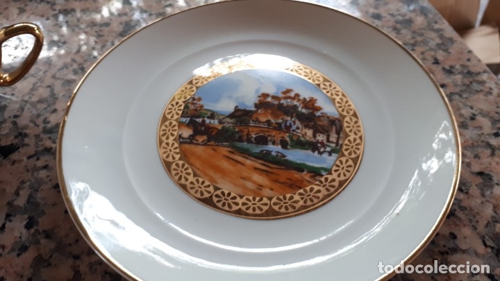 Antig&uuml;edades: antiguo juego de consome , limoges - Foto 4