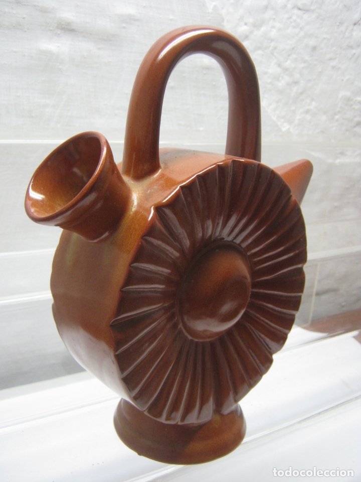 Antig&uuml;edades: Botijo de Bot&oacute;n - terracota esmaltada - Foto 1