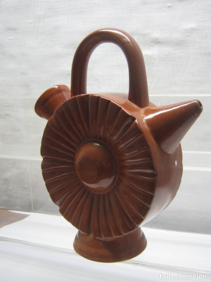 Antig&uuml;edades: Botijo de Bot&oacute;n - terracota esmaltada - Foto 3