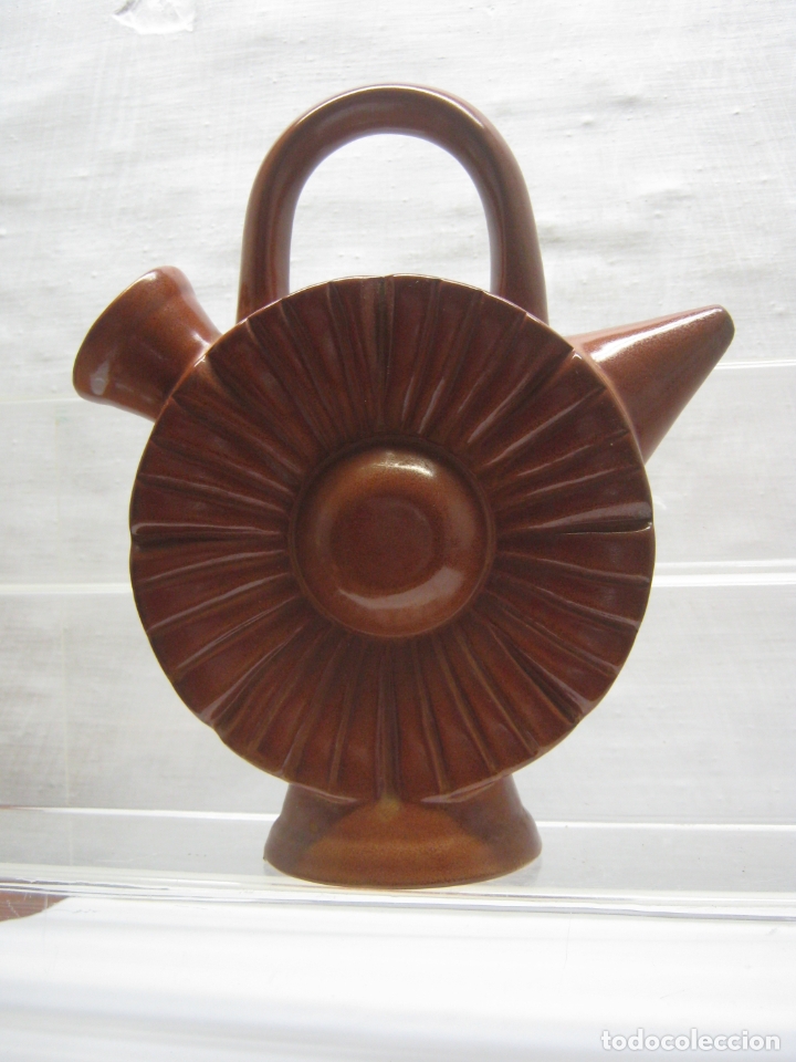 Antig&uuml;edades: Botijo de Bot&oacute;n - terracota esmaltada - Foto 2