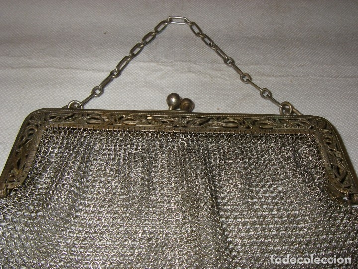 Antig&uuml;edades: Bolso y monedero de maya. - Foto 4