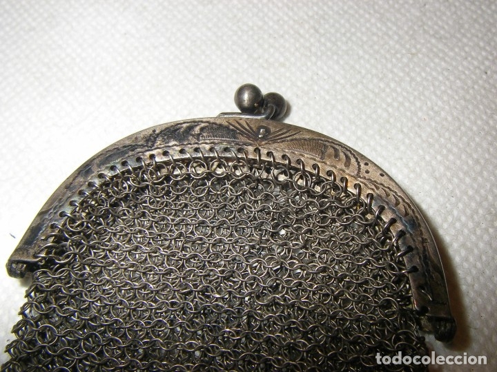 Antig&uuml;edades: Bolso y monedero de maya. - Foto 5