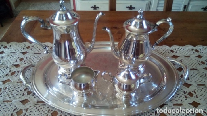 Antig&uuml;edades: Juego t&eacute; y caf&eacute; ONEIDA - Foto 3