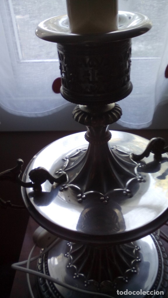 Antig&uuml;edades: Pareja de lamparas inglesas - Foto 12