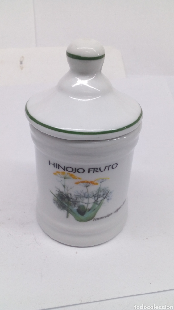 Antig&uuml;edades: Tarro de porcelana especias - Foto 2