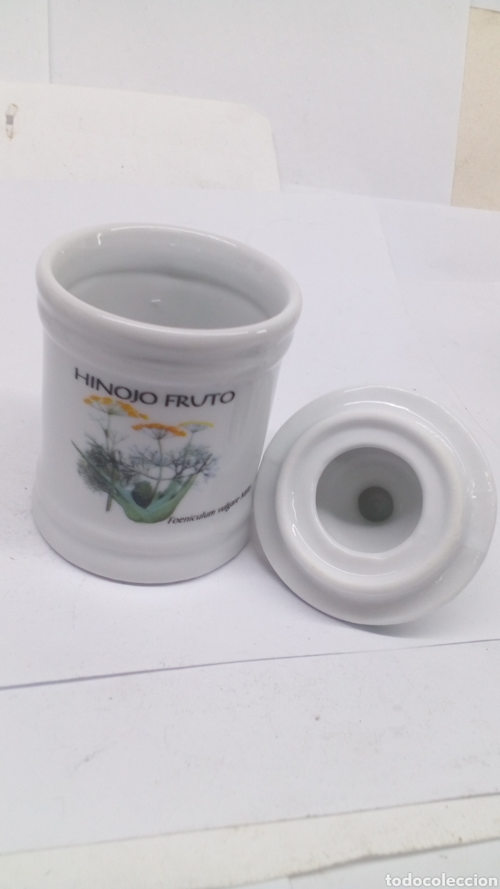 Antig&uuml;edades: Tarro de porcelana especias - Foto 1