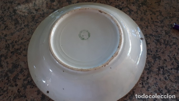 Antig&uuml;edades: antiguo plato precioso - Foto 3